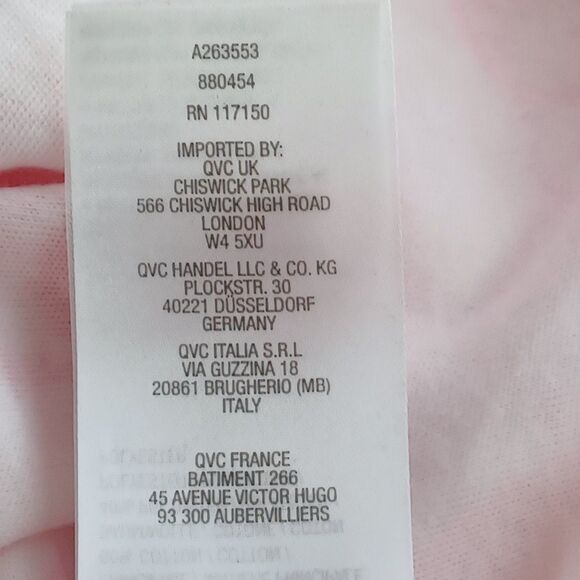 Quacker Factory Top 3X Floral Rhinestone Embellished Artsy Tunic Beachy Colorful - Picture 8 of 13